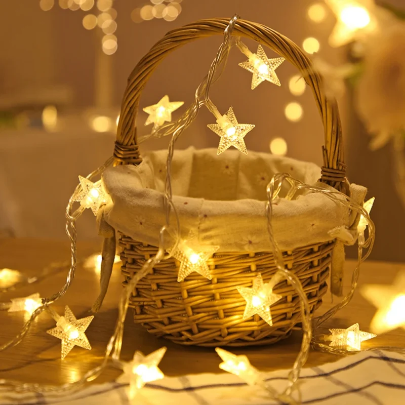 LED Star Fairy Lights - Image 9