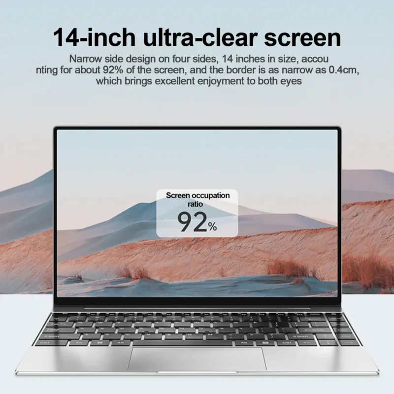 14.1" Ultra Slim Laptop 16GB RAM 2TB SSD Intel - Image 3