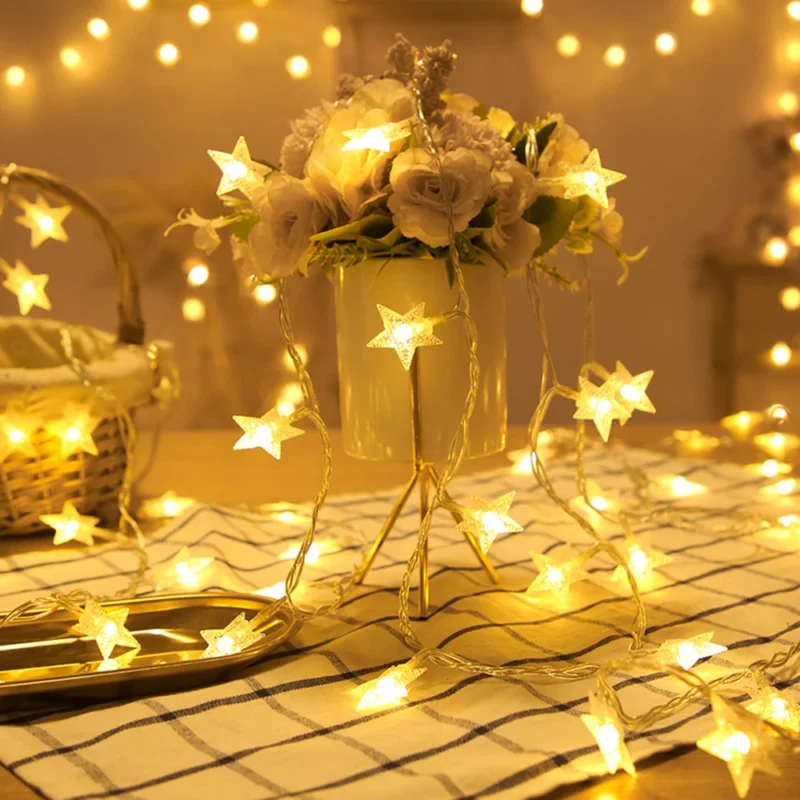 LED Star Fairy Lights - Image 8