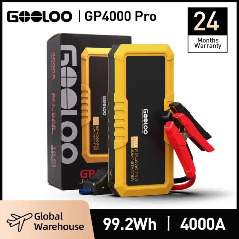 GOOLOO 4000A Jump Start Power Bank