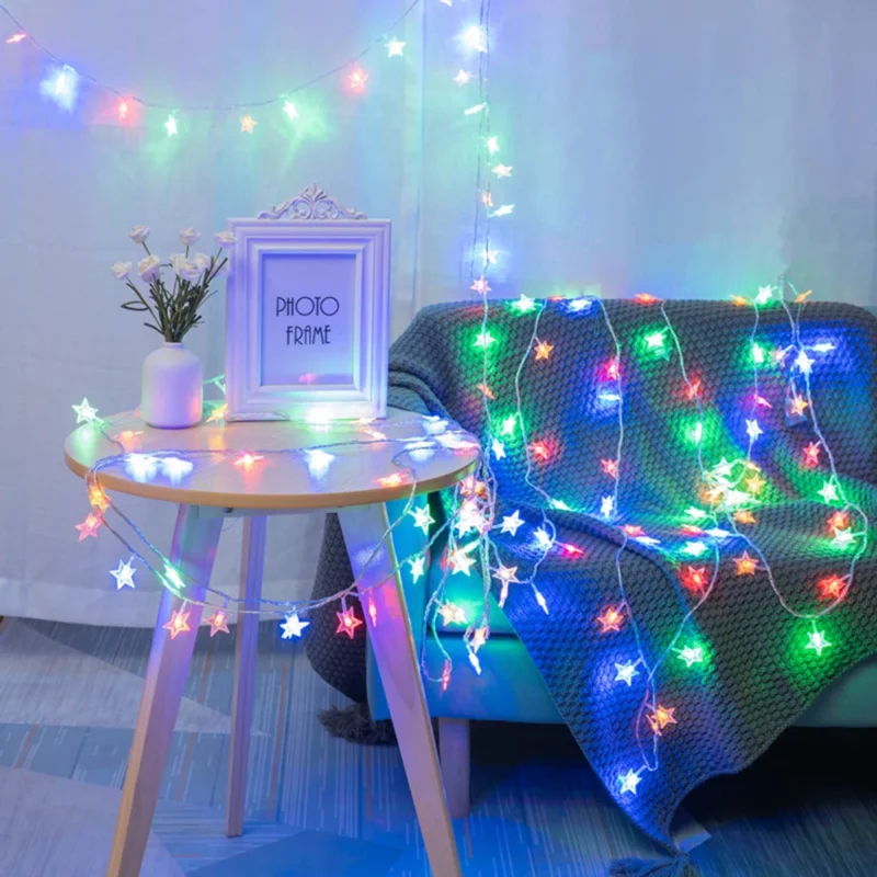 LED Star Fairy Lights - Image 7