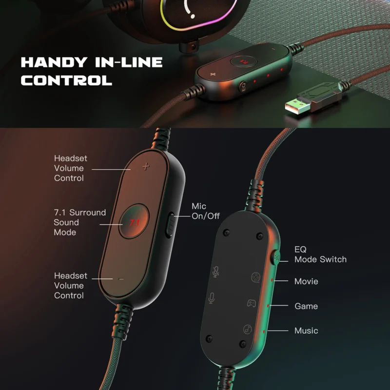 RGB Gaming Headset - Image 7